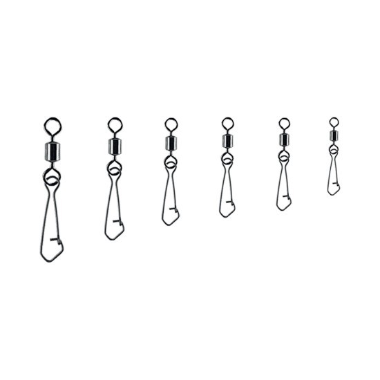 Agrafă cu vârtej Jaxon Hook Strong, #6, 30kg, 10buc/plic