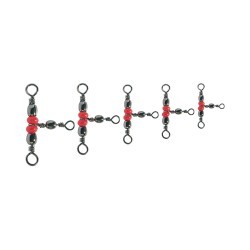 Vârtej triplu cu mărgea Jaxon, #16, 11kg, 5buc/plic