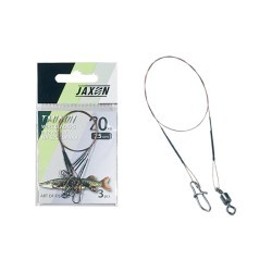 Strună oțel Jaxon Tanami Big Game, 30cm/6kg, 3buc/plic