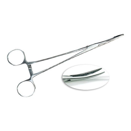 Pensă curbată inox Jaxon, 10cm Pensă curbată inox Jaxon, 10cm