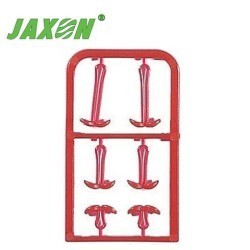 Opritoare boilies Jaxon, Transparent, 3x2buc/plic