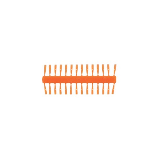 Opritoare Jaxon Quick Stops Hair Rig, Orange, 56buc/plic