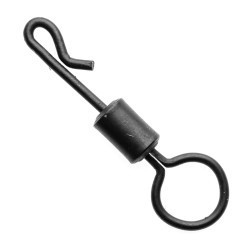 Agrafă rapidă cu vârtej Jaxon Quick Change Big Eye Swivel, 10buc/plic