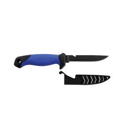 Cuțit pentru filetat + Teacă plastic Jaxon 24M, 23cm