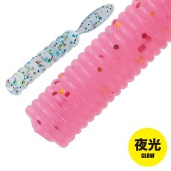 MAJOR CRAFT AJI-DO WORM CANDOLL 5cm #002 Glow Pink