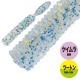 MAJOR CRAFT AJI-DO WORM CANDOLL 5cm #007 Two Tone Blue Gold Keimura MAJOR CRAFT AJI-DO WORM CANDOLL 5cm #007 Two Tone Blue Gold Keimura