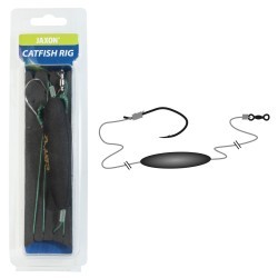 Montură pentru somn cu plută Jaxon Live Bait, #4/0, 80cm, 1buc/blister