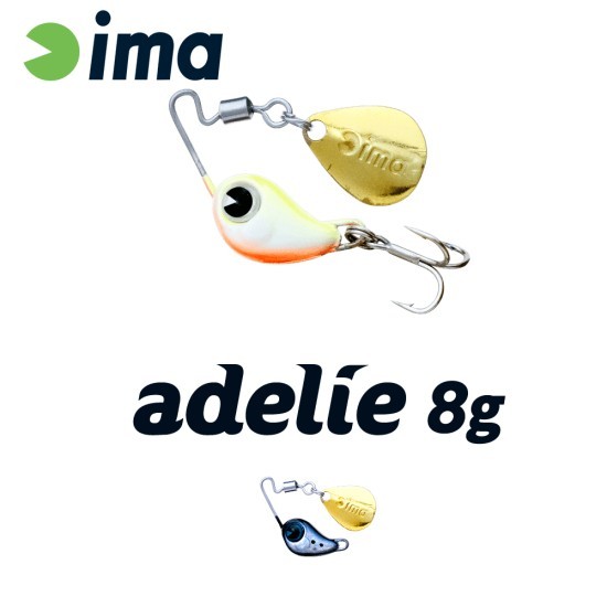IMA ADELIE 8 18mm 8gr 008 Black & Black IMA ADELIE 8 18mm 8gr 008 Black & Black