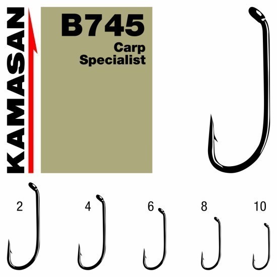 CARLIGE KAMASAN CARP SPECIALIST B745 NR 4 CARLIGE KAMASAN CARP SPECIALIST B745 NR 4