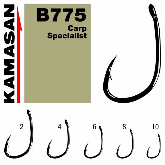 CARLIGE KAMASAN CARP SPECIALIST B775 NR 8 CARLIGE KAMASAN CARP SPECIALIST B775 NR 8