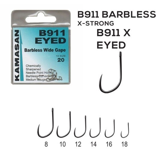 CARLIGE KAMASAN B911 X-STRONG CU OCHET NR 16 FARA BARBETA CARLIGE KAMASAN B911 X-STRONG CU OCHET NR 16 FARA BARBETA