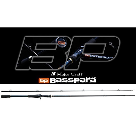 LANSETA MAJOR CRAFT BASSPARA BXC-662MH BAITCAST R.FAST 1.98m 1/4-1oz 7-28gr
