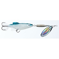 Linguriță rotativă + shad Jaxon Holo Reflex Rotus Minnow 2,  Culoare A, 13g