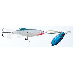 Linguriță rotativă + shad Jaxon Holo Reflex Rotus Minnow 1,  Culoare C, 10g