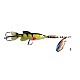 Linguriță rotativă + shad Jaxon Holo Reflex Rotus Minnow 2,  Culoare E, 13g