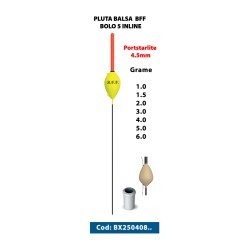Plută BFF Balsa Bolo 5, 3g