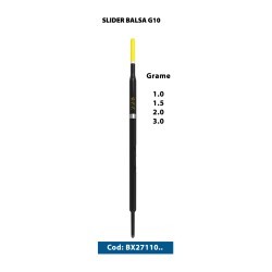 Plută waggler BFF Slider Balsa G10, 2g