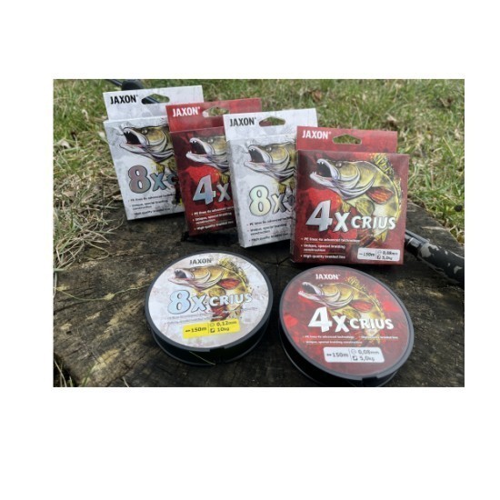 Fir textil Jaxon Crius X4, Dark Green, 0.36mm/45kg, 150m