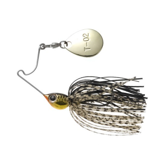 SPINNERBAIT TIEMCO CUREPOPSPIN 50mm 3.5gr Culoare 02