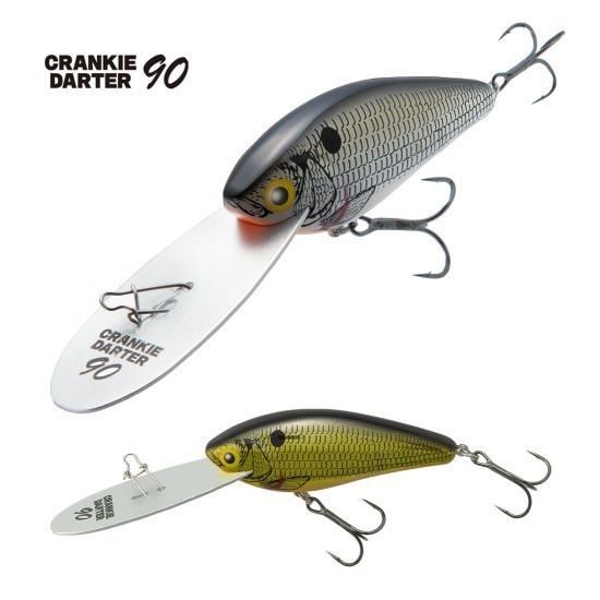 VOBLER TIEMCO CRANKIE DARTER 90 F 70mm 12gr Culoare 02 Classic Gold