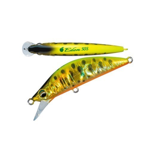 VOBLER MAJOR CRAFT FINETAIL EDEN 60S 6cm 5.7gr #013 Gold Chart Yamame