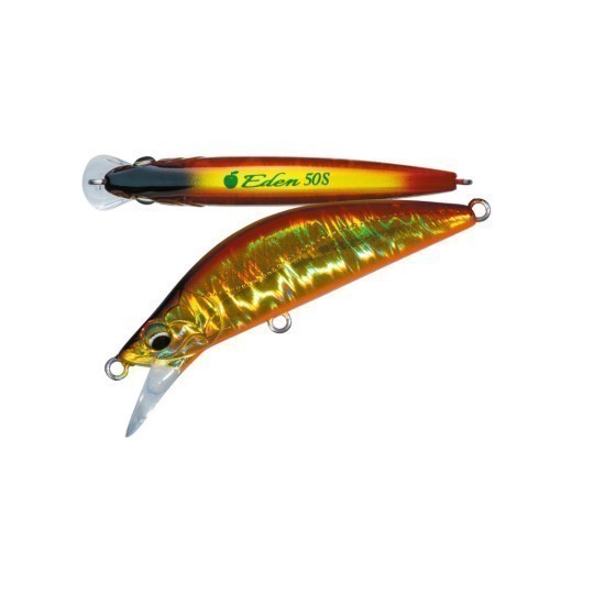 VOBLER MAJOR CRAFT FINETAIL EDEN 45S 4.5cm 3.7gr #015 Laser Red Gold