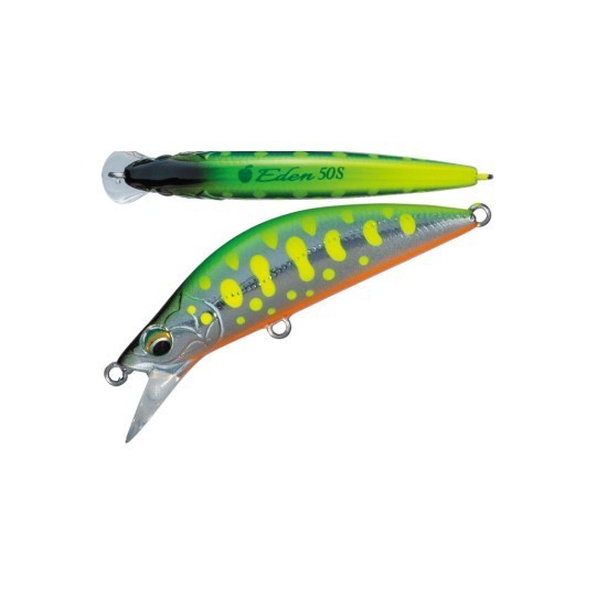 VOBLER MAJOR CRAFT FINETAIL EDEN 60H 6cm 7gr #017 Lime Chart Yamame