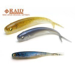 RAID FISH ROLLER 3" 8.9cm 042 Dark Cinnamon Shad