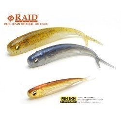 RAID FISH ROLLER FISH SKIN 3" 8.9cm 081 Stain Wakasagi