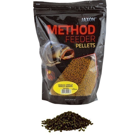 Pelete Jaxon Method Feeder Lin-Caras 2mm, 500g
