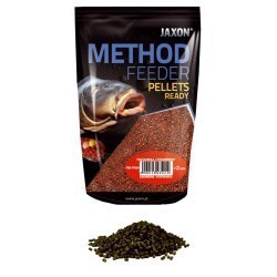 Micropelete Jaxon Method Feeder Pellets Ready Green Marzipan, 2mm/500g