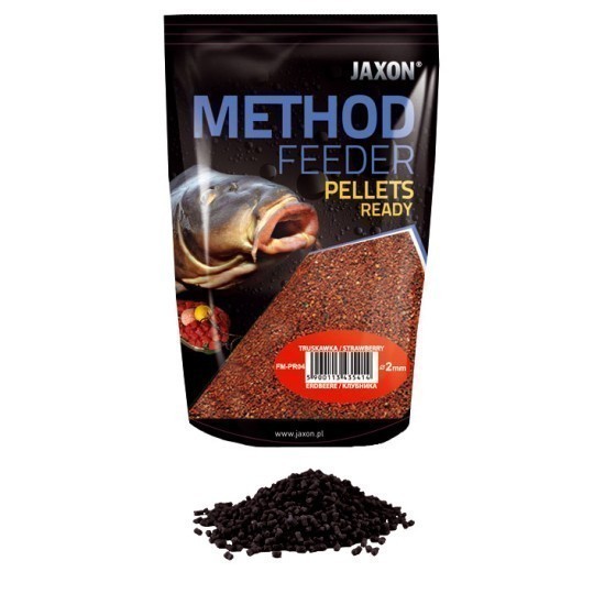 Micropelete Jaxon Method Feeder Pellets Ready Black Halibut, 2mm/500g