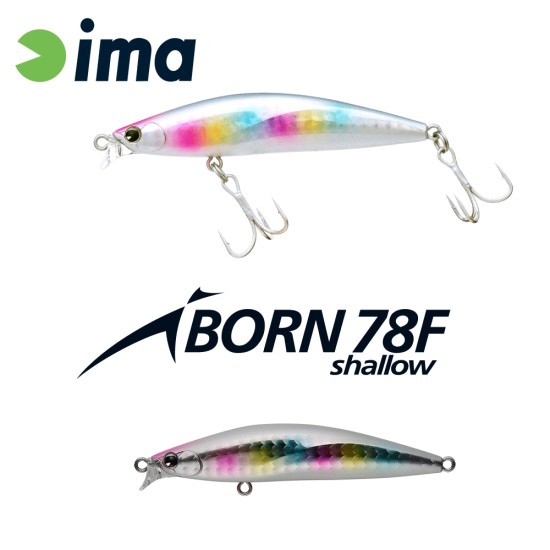 IMA IBORN 78F SHALLOW 78mm 8.5gr 005 Cotton Candy IMA IBORN 78F SHALLOW 78mm 8.5gr 005 Cotton Candy