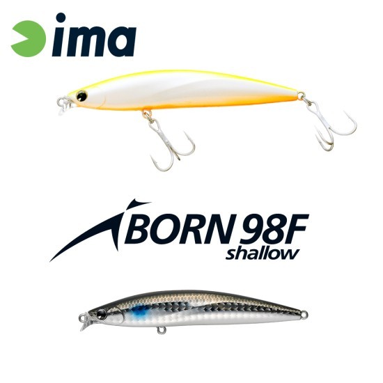 IMA IBORN 98F SHALLOW 98mm 13gr 006 Mullet IMA IBORN 98F SHALLOW 98mm 13gr 006 Mullet