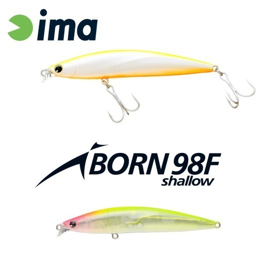 IMA IBORN 98F SHALLOW 98mm 13gr 009 Buns Master IMA IBORN 98F SHALLOW 98mm 13gr 009 Buns Master