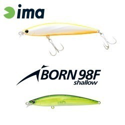 IMA IBORN 98F SHALLOW 98mm 13gr 011 Citrus Chart