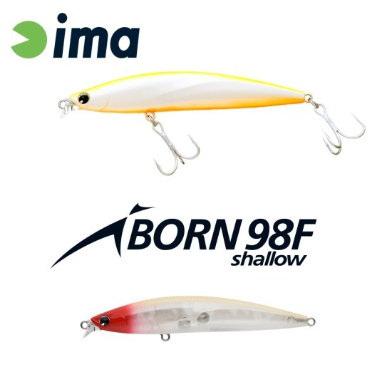 IMA IBORN 98F SHALLOW 98mm 13gr 017 Classical Red Head IMA IBORN 98F SHALLOW 98mm 13gr 017 Classical Red Head