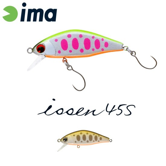 IMA ISSEN 45S 45mm 3.7gr 120 Pearl Yamame Trout IMA ISSEN 45S 45mm 3.7gr 120 Pearl Yamame Trout