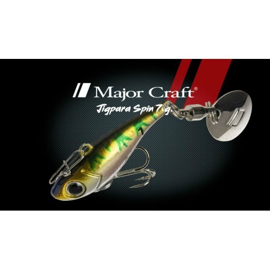SPINERTAIL MAJOR CRAFT JIGPARA SPIN FW 2.7cm 7gr #001 Oikawa