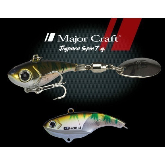 SPINERTAIL MAJOR CRAFT JIGPARA SPIN FW 2.7cm 7gr #001 Oikawa