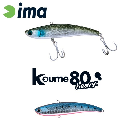 IMA KOUME VIBRATION 80 HEAVY 80mm 20gr 109 Japanese Sardine