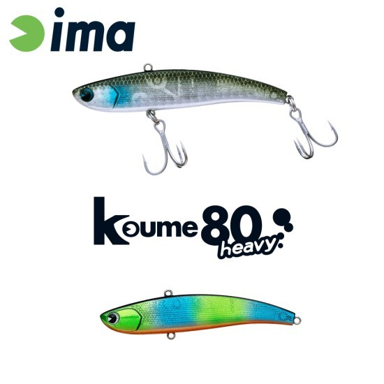 IMA KOUME VIBRATION 80 HEAVY 80mm 20gr 121 Kingfisher IMA KOUME VIBRATION 80 HEAVY 80mm 20gr 121 Kingfisher