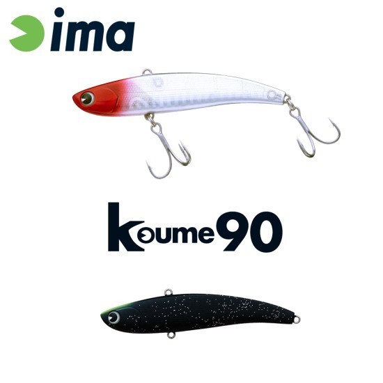IMA KOUME VIBRATION 90 90mm 20gr 119 Matt Night Black IMA KOUME VIBRATION 90 90mm 20gr 119 Matt Night Black