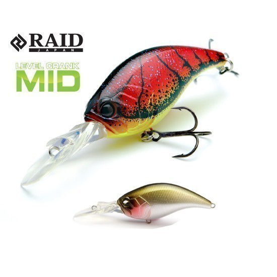 RAID LEVEL CRANK MID 59mm 10.5gr 021 Bait Japan RAID LEVEL CRANK MID 59mm 10.5gr 021 Bait Japan