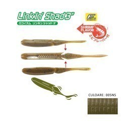 SHAD TIEMCO LINKIN SHAD 3" 7.6cm Culoare 005NS