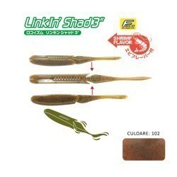 SHAD TIEMCO LINKIN SHAD 4" 10cm Culoare 102