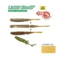 SHAD TIEMCO LINKIN SHAD 3" 7.6cm Culoare 231NS