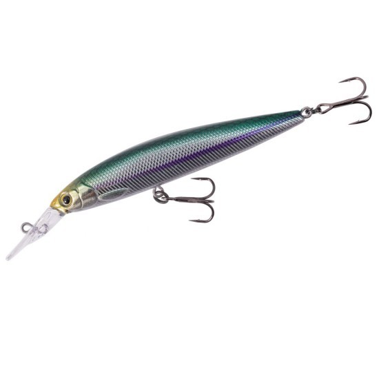 VOBLER MAJOR CRAFT CEANA JERKBAIT 90SPM MIDDLE 9cm 11gr #001 Blue Back Silver