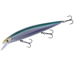 VOBLER MAJOR CRAFT CEANA JERKBAIT 110SPS SHALLOW 11cm 16gr #001 Blue Back Silver