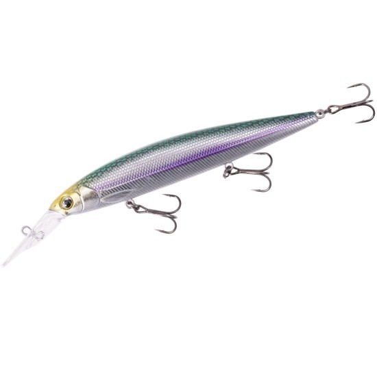 VOBLER MAJOR CRAFT CEANA JERKBAIT 110SPM MIDDLE 11cm 17gr #001 Blue Back Silver